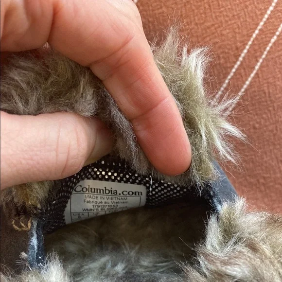 Columbia Faux Fur Lined Slippers - Picture 2 of 6